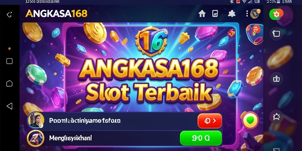 Tampilan gameplay Slot menarik dari ANGKASA168 dengan fitur interaktif.