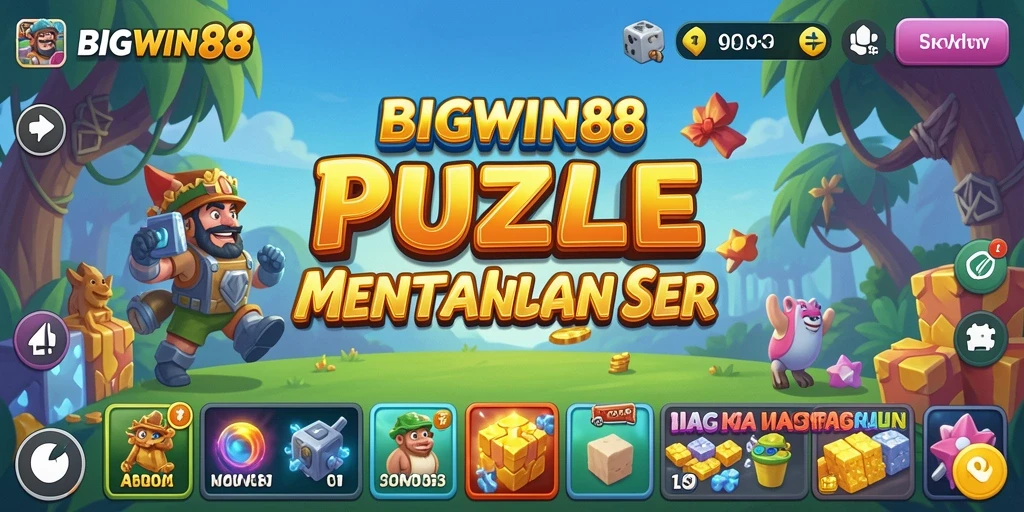 Tampilan gameplay Puzzle yang menantang dan penuh warna.