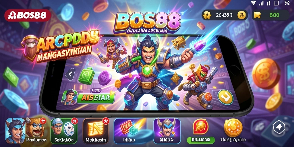Tampilan gameplay BOS88 yang menarik dan menantang.