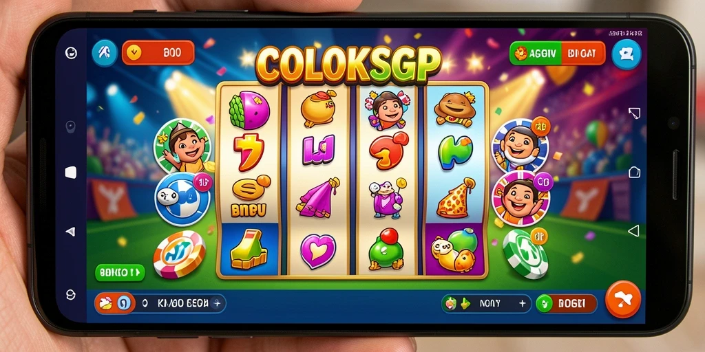 Tampilan gameplay seru di COLOKSGP dengan suasana Bingo yang menyenangkan.