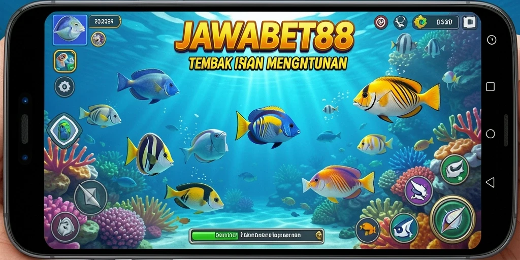 Gameplay seru Tembak Ikan di JAWABET88
