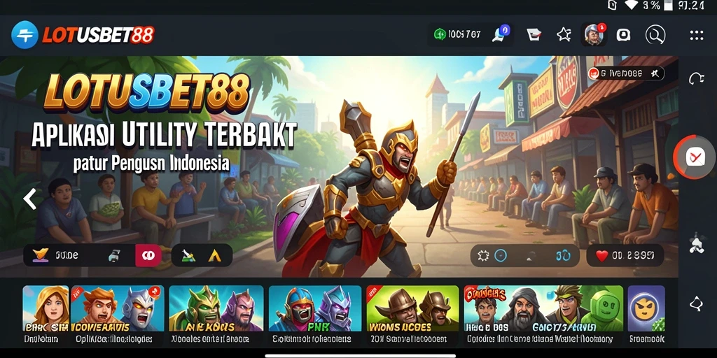 Screenshot utama LOTUSBET88 menampilkan fitur pengelolaan tugas yang intuitif.