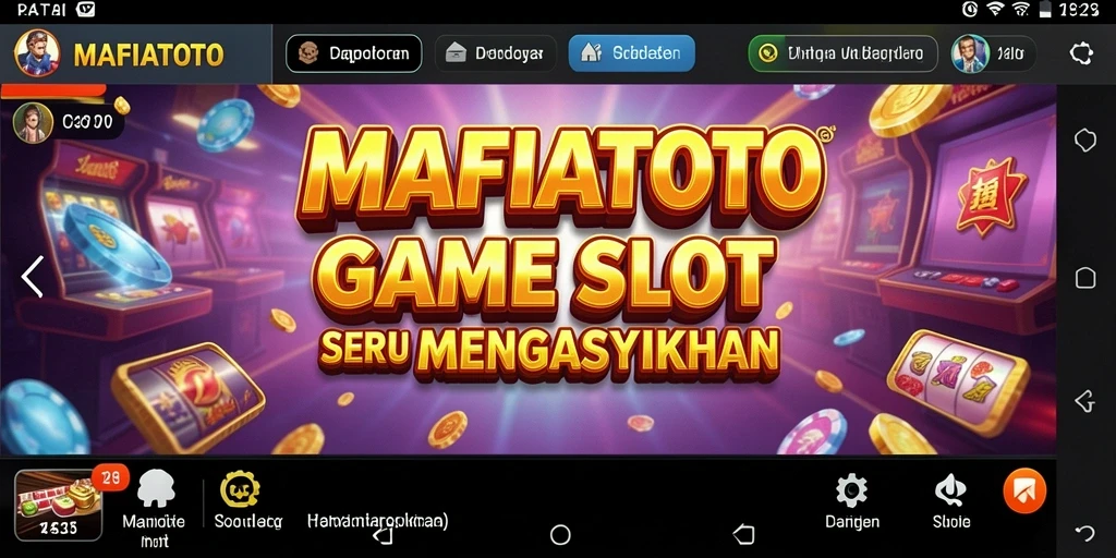 Gameplay MAFIATOTO yang seru dan penuh warna slot.