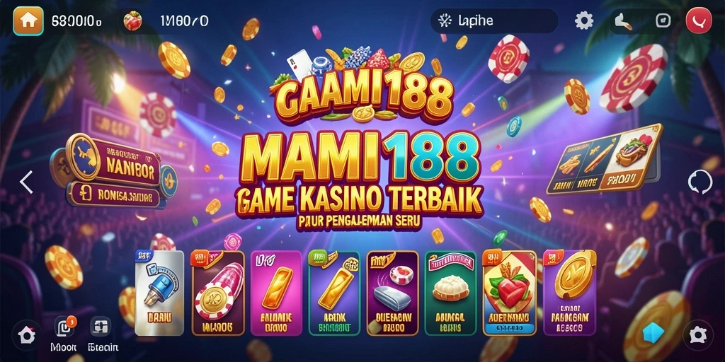 Tangkapan layar utama MAMI188 menampilkan gameplay kasino yang menarik.