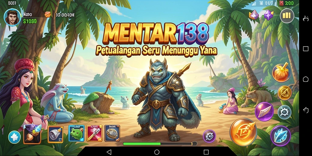 Screenshot gameplay MENTARI138 menampilkan petualangan menegangkan.