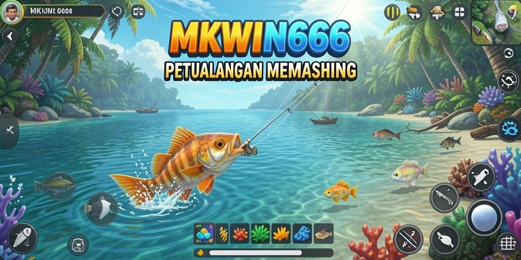 Gameplay memancing yang menakjubkan dari MKWIN666 dalam aksi.