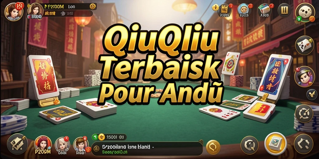 Screenshot utama P200M menampilkan gameplay QiuQiu yang seru.