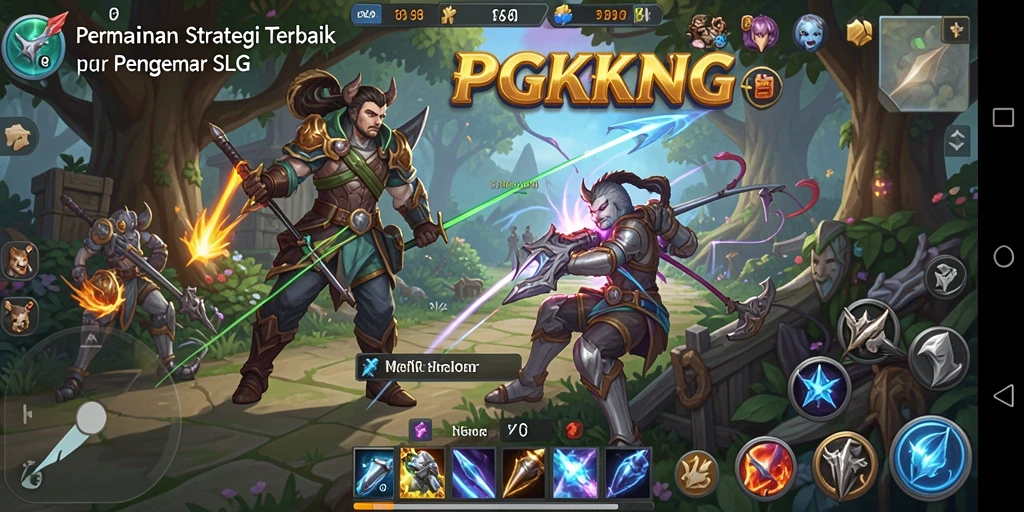 Tampilan gameplay menarik dan interaktif di PGKING.