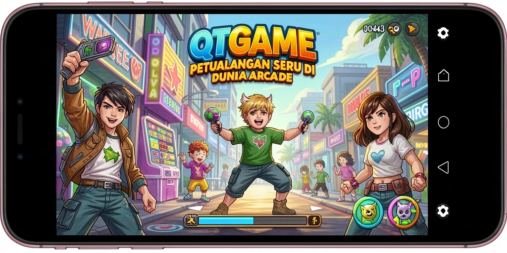 Gameplay seru dan menantang di QTGAME yang memikat pemain.