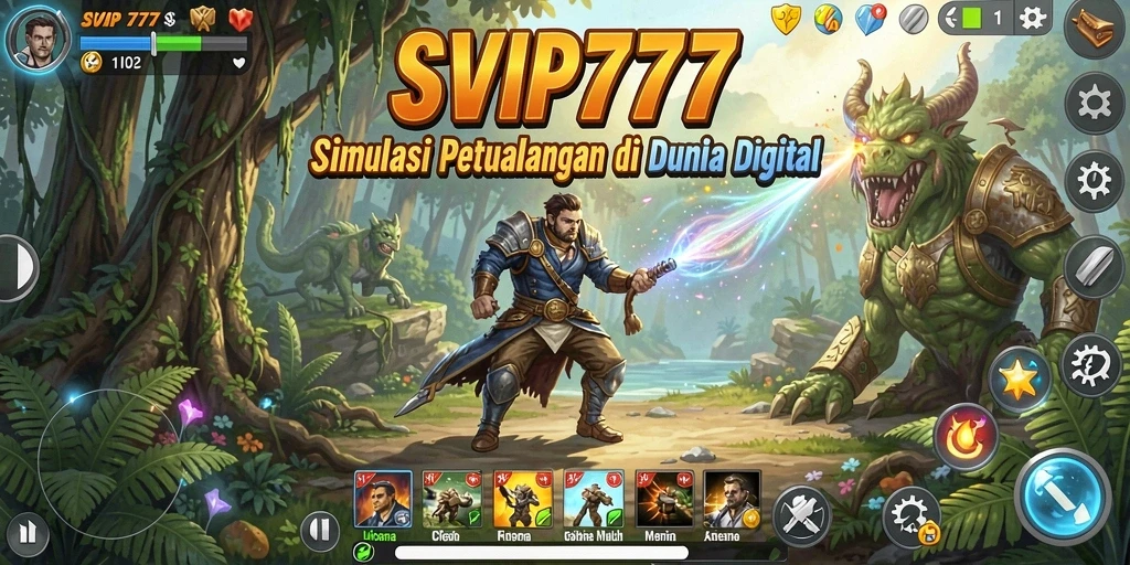 Tampilan gameplay menawan dari SVIP777 yang menggambarkan simulasi interaktif.