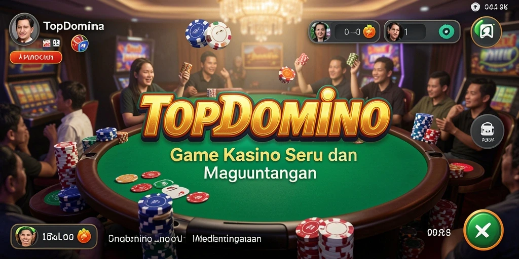 Gameplay menarik dan grafis menawan dari TOPDOMINO.